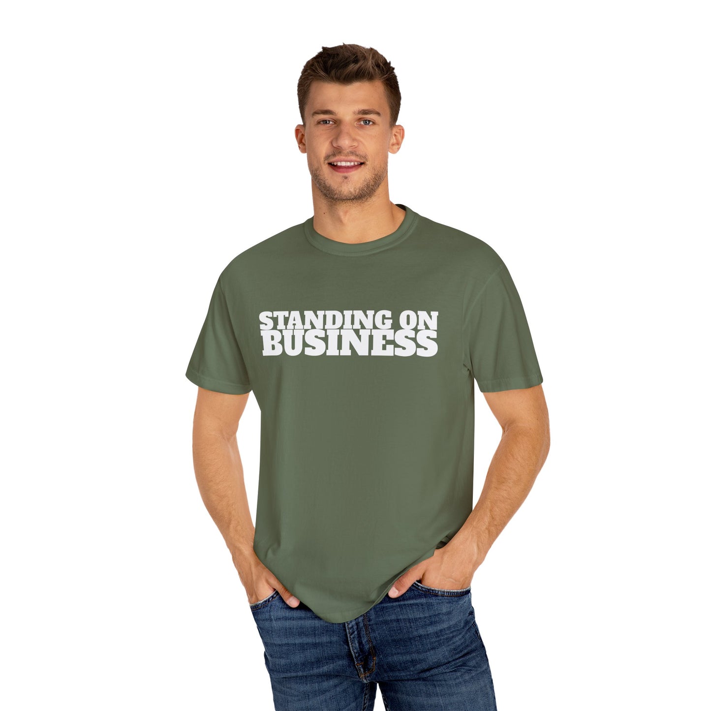 STANDING ON BUSINESS | Spiritual Awareness T-Shirt
