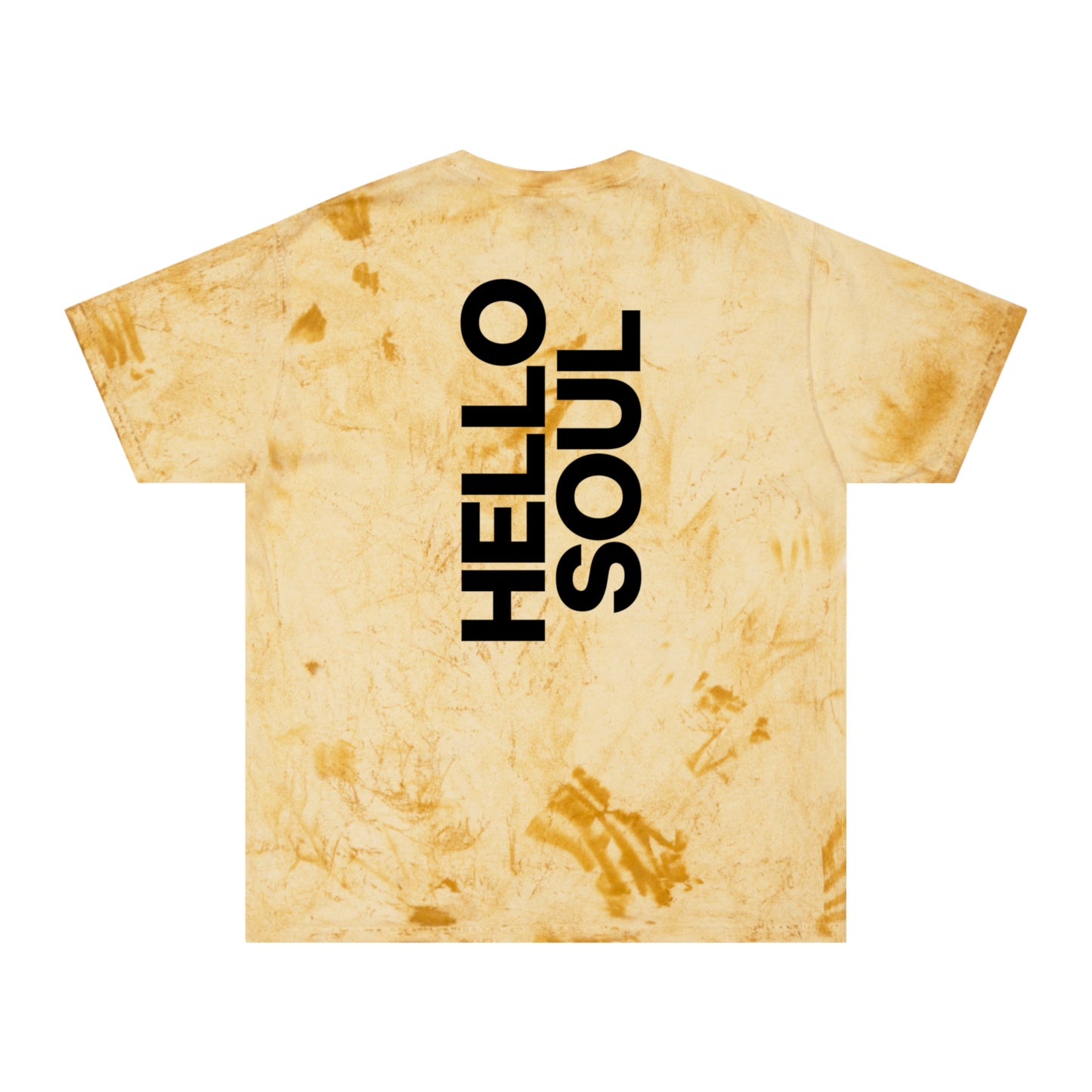 WAKE UP | HELLO SOUL Tie Dye Mineral Wash Spiritual T-Shirt