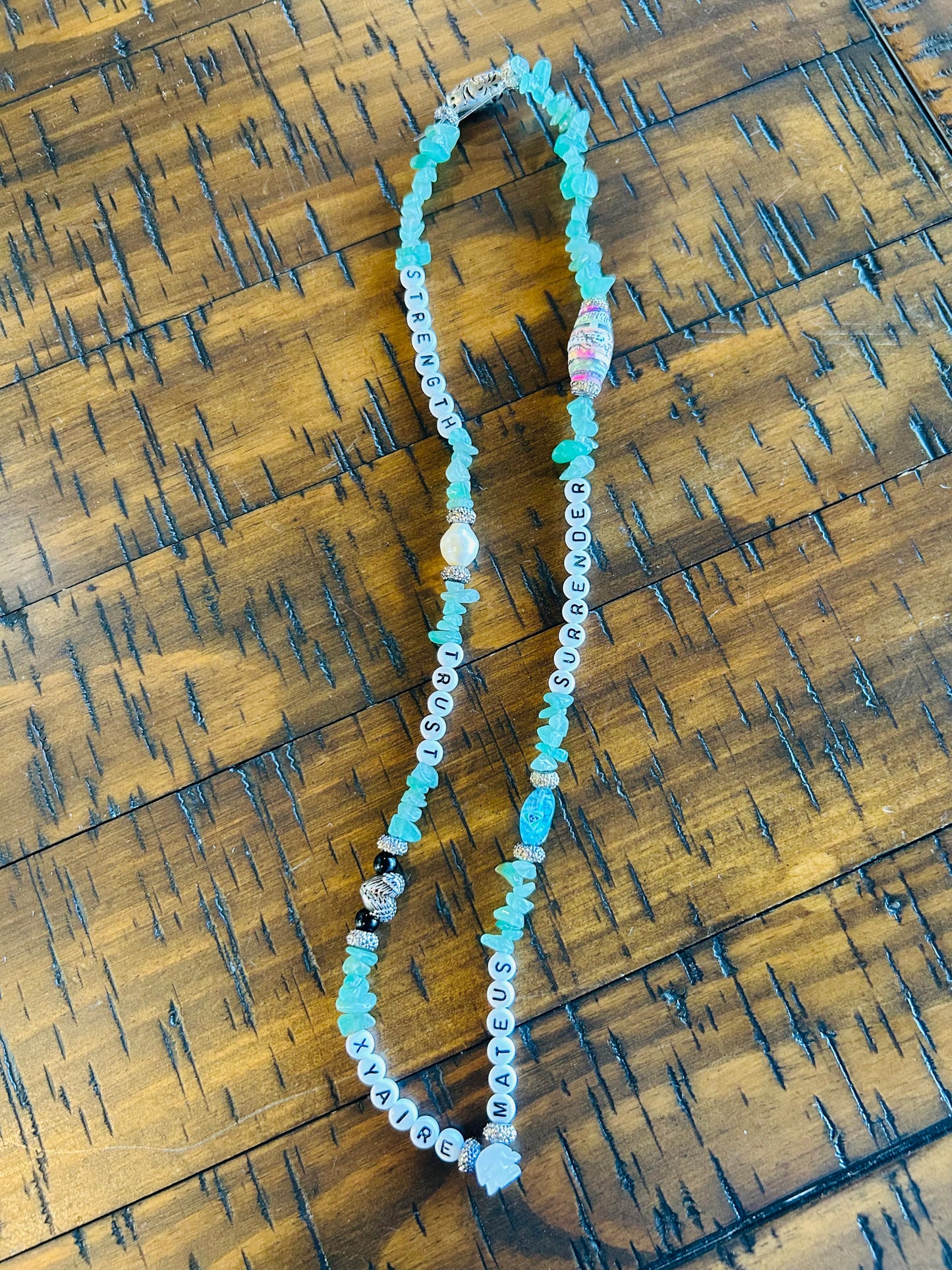 SURRENDER | HELLO SOUL Beads, Adult Teddy Bear Equivalent, Prayer Beads, For Anxiety