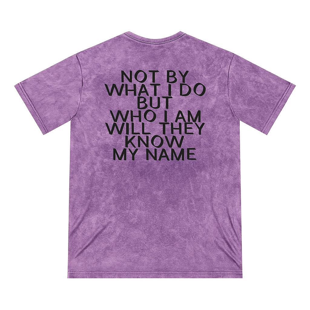 KNOW MY NAME | Organic T-Shirt
