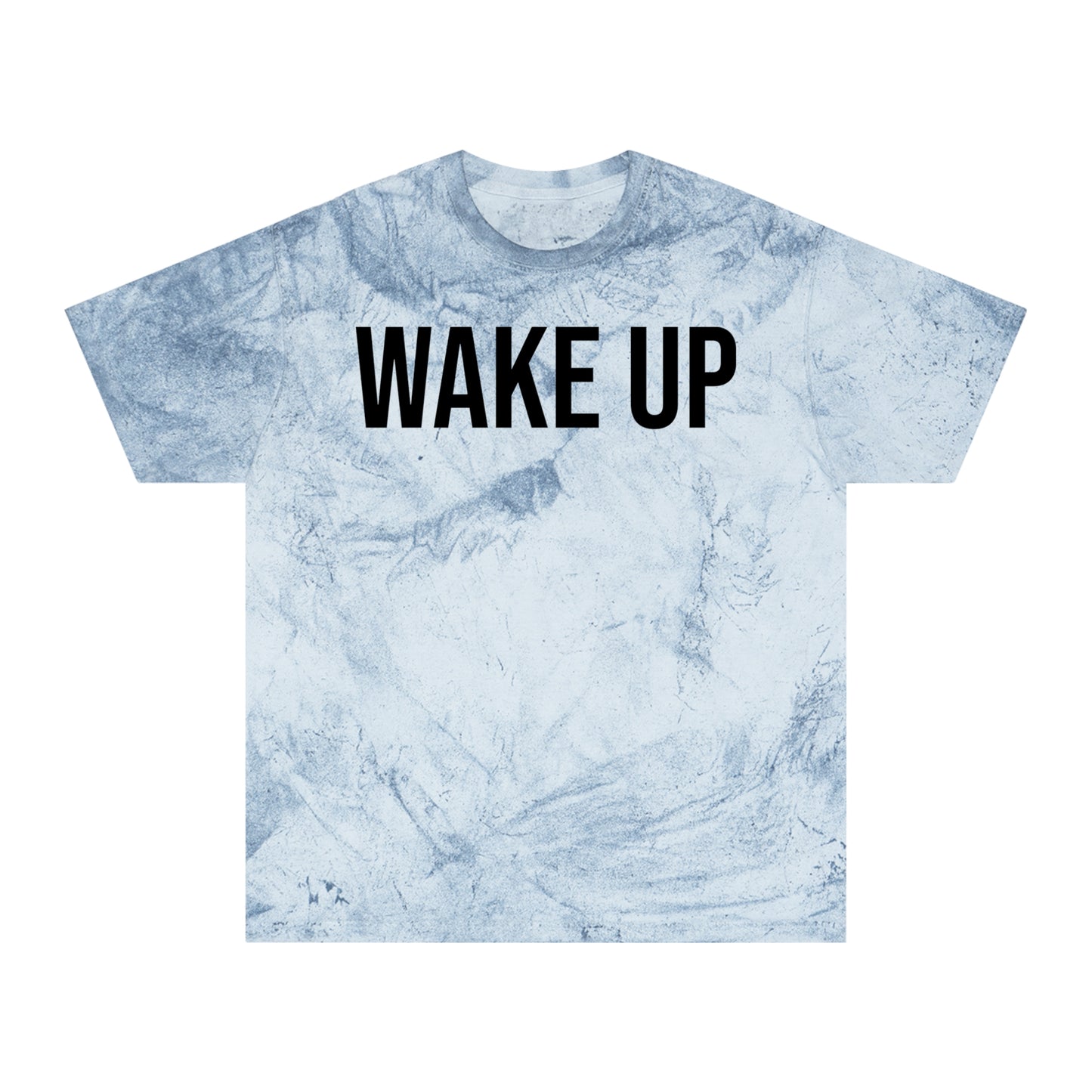 WAKE UP | HELLO SOUL Tie Dye Mineral Wash Spiritual T-Shirt
