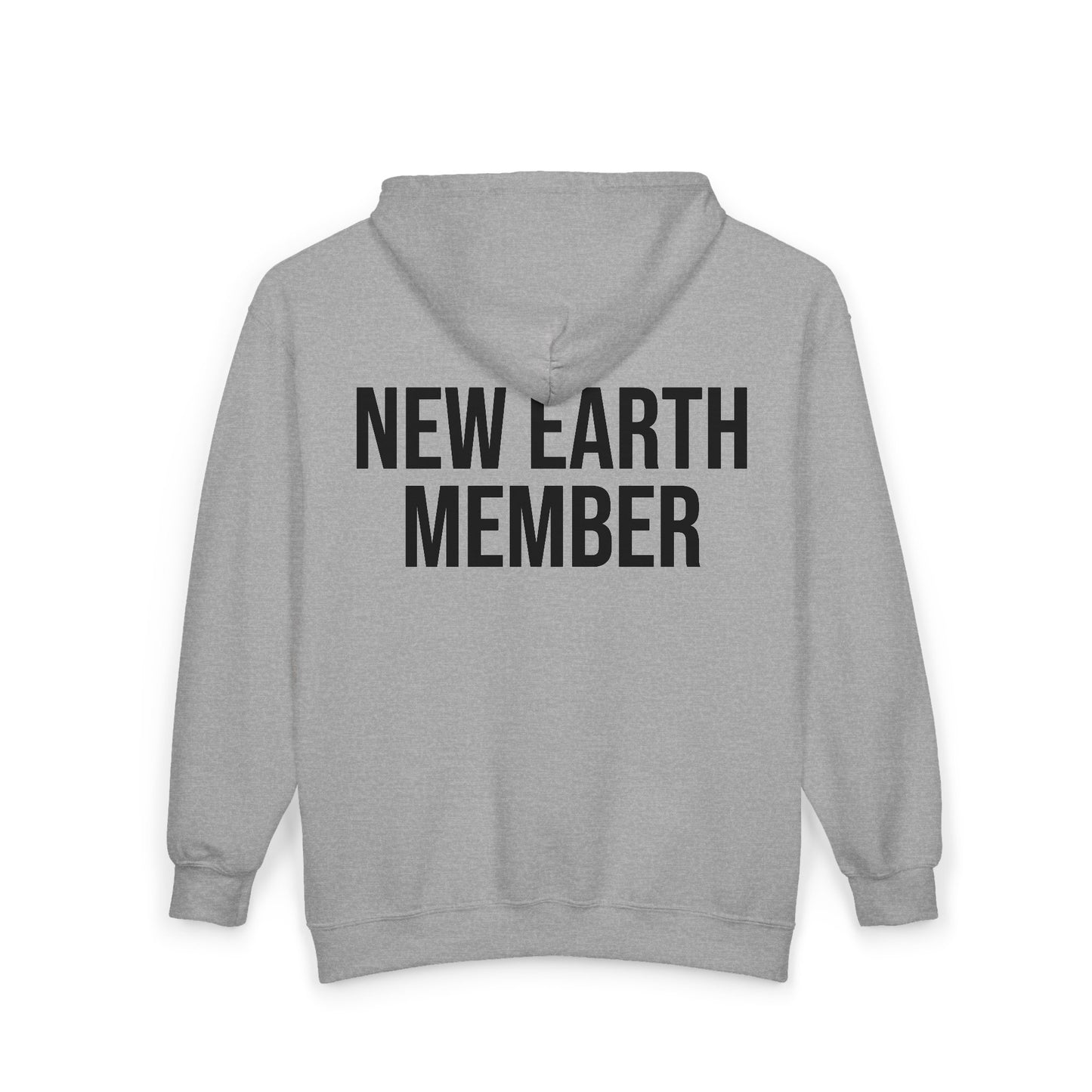 NEW EARTH MEMBER | HELLO SOUL Full Zip Hooded Sweatshirt