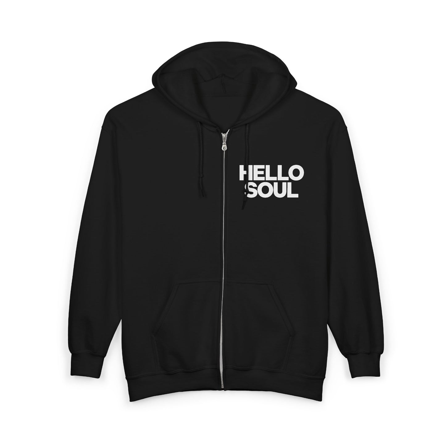NEW EARTH MEMBER | HELLO SOUL Full Zip Hooded Sweatshirt
