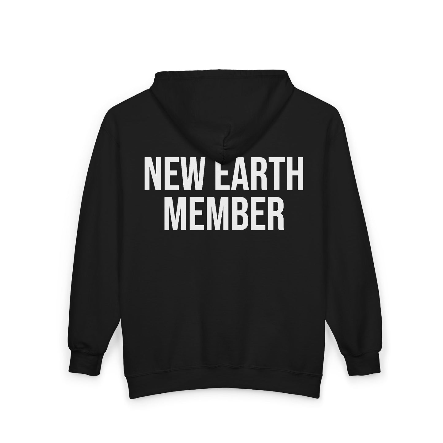 NEW EARTH MEMBER | HELLO SOUL Full Zip Hooded Sweatshirt