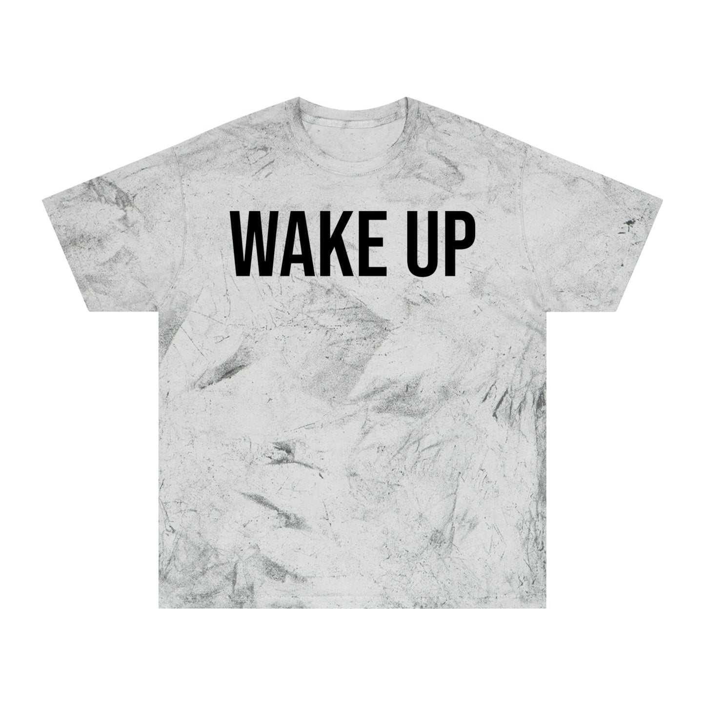 WAKE UP | HELLO SOUL Tie Dye Mineral Wash Spiritual T-Shirt