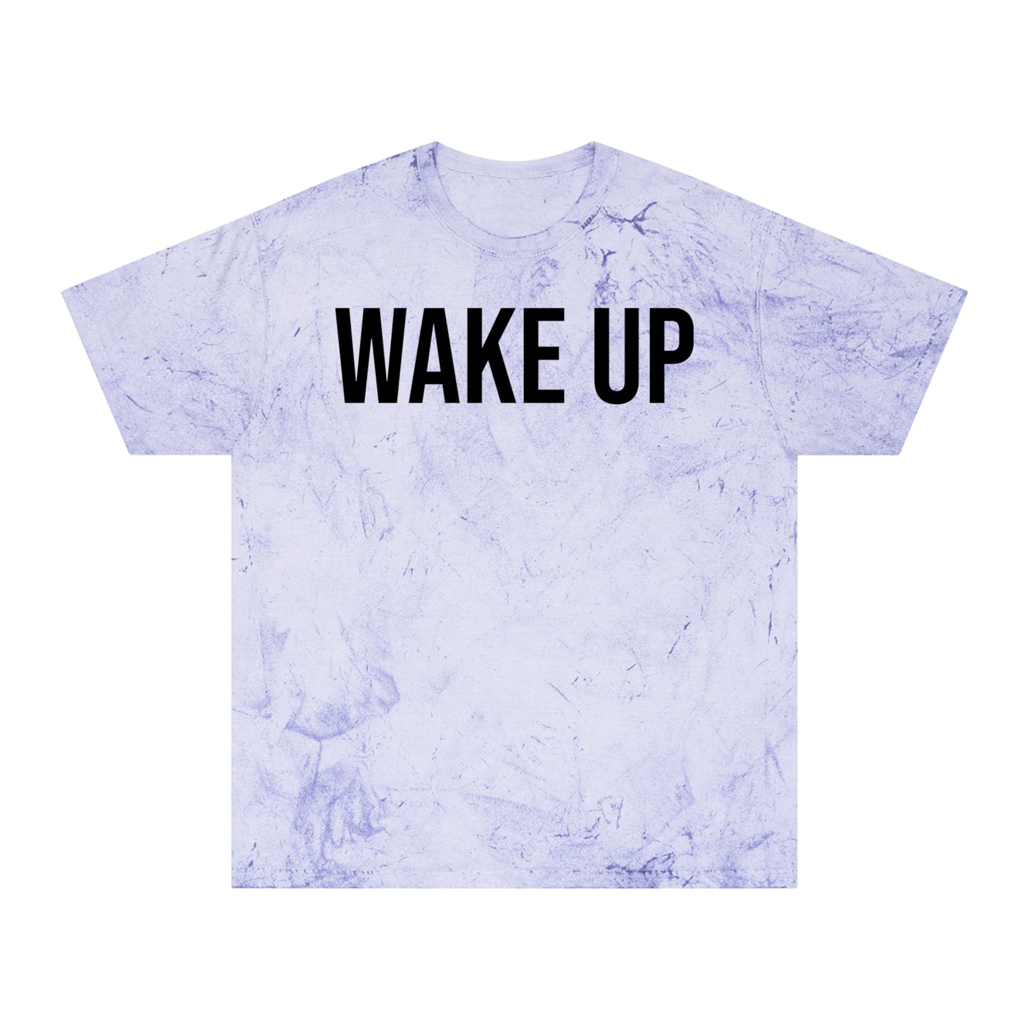 WAKE UP | HELLO SOUL Tie Dye Mineral Wash Spiritual T-Shirt