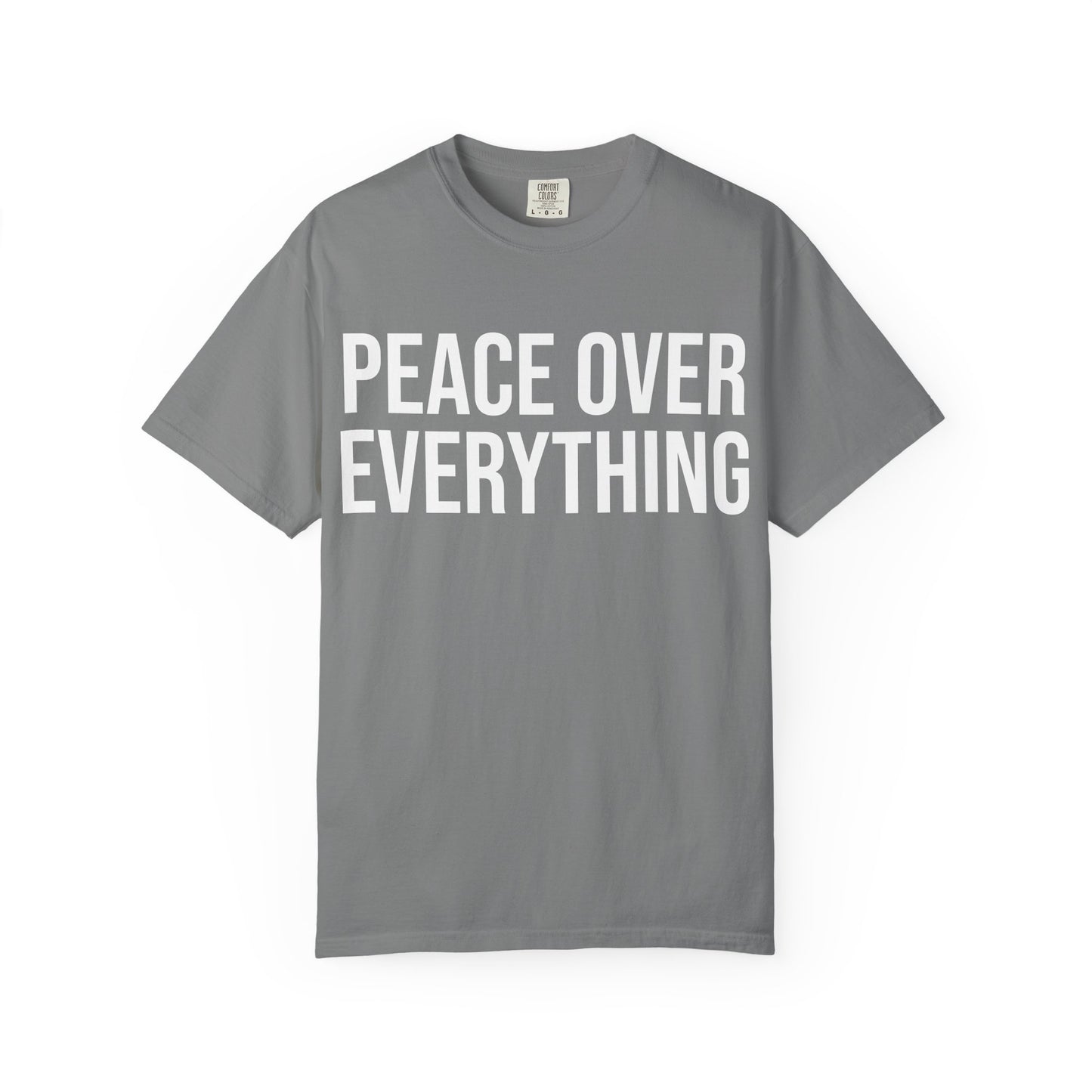 PEACE OVER EVERYTHING | HELLO SOUL Spiritual Awareness T-shirt