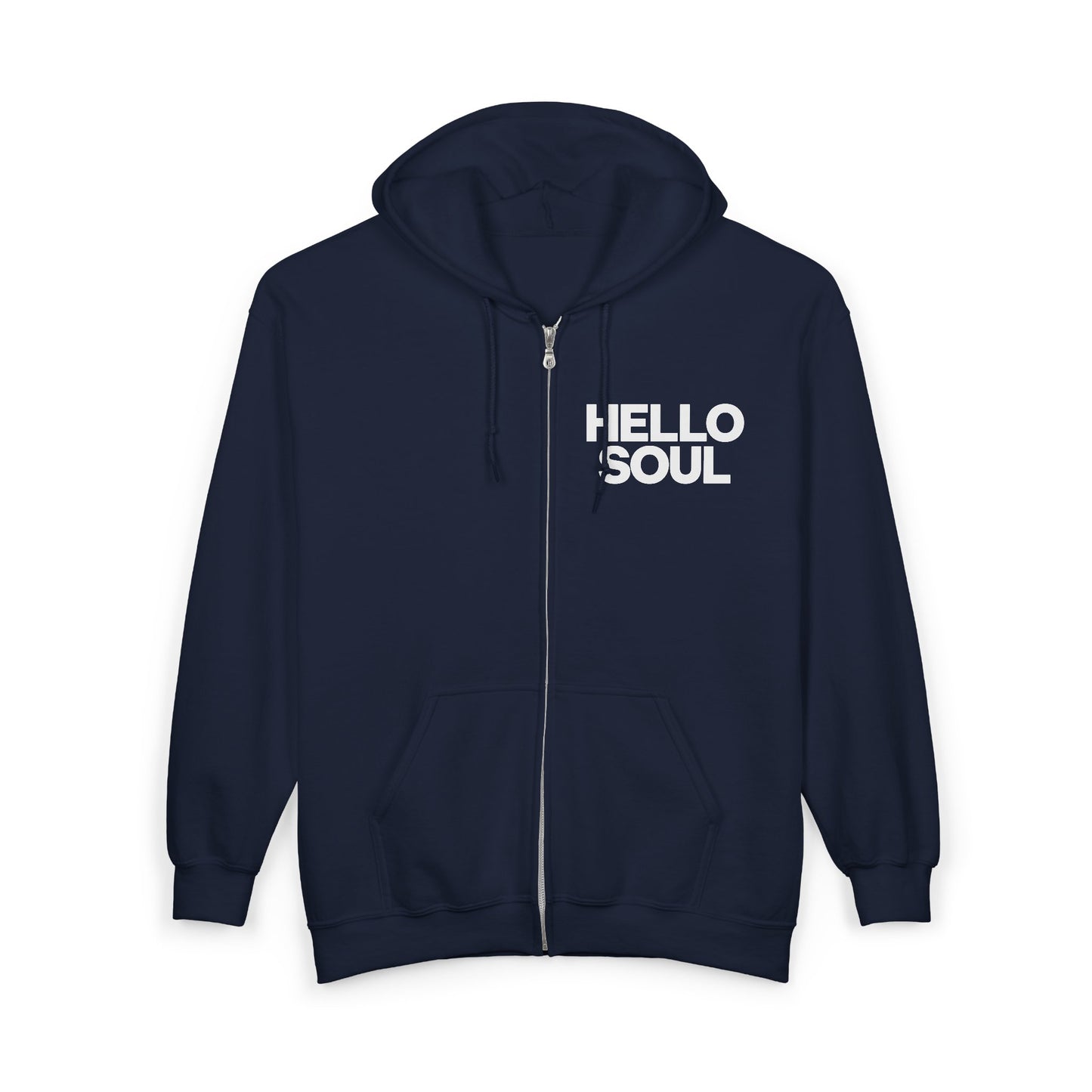 NEW EARTH MEMBER | HELLO SOUL Full Zip Hooded Sweatshirt