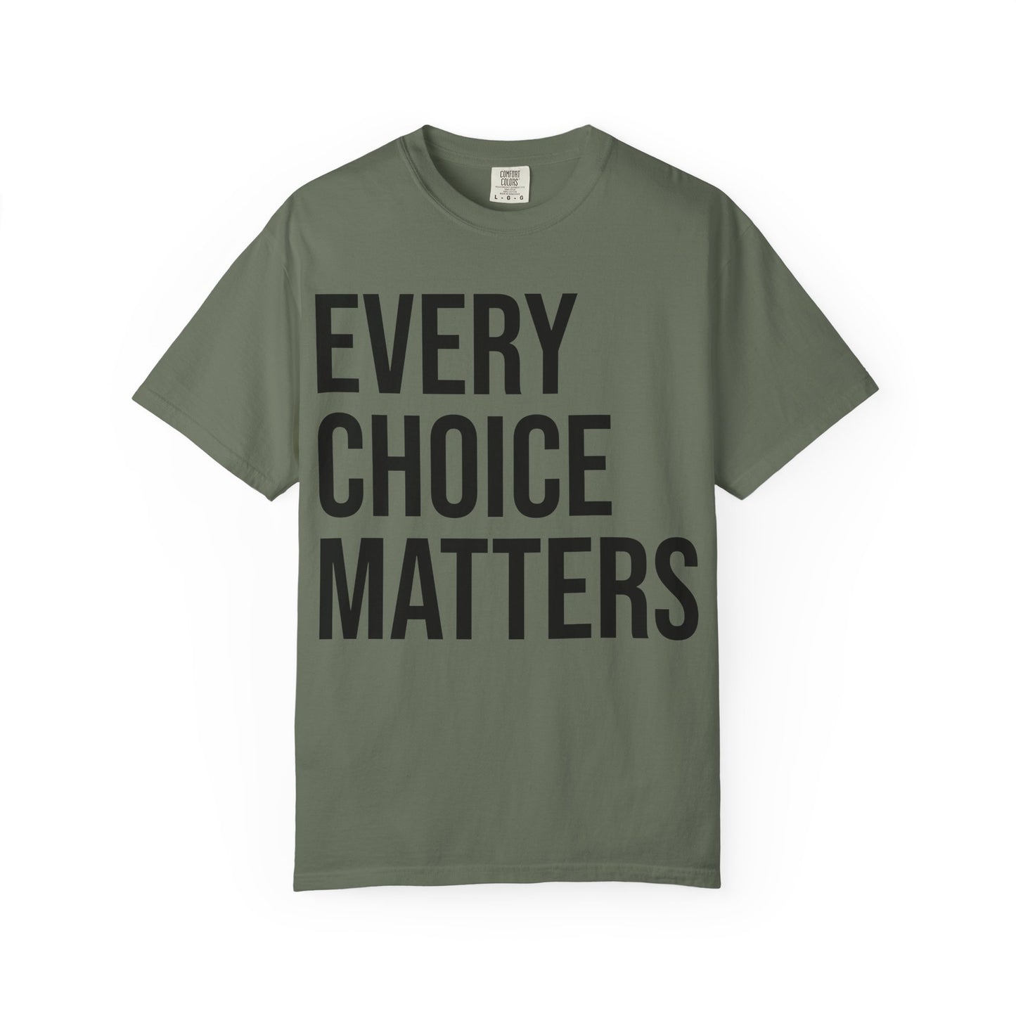 EVERY CHOICE MATTERS | HELLO SOUL Spiritual Awareness T-shirt