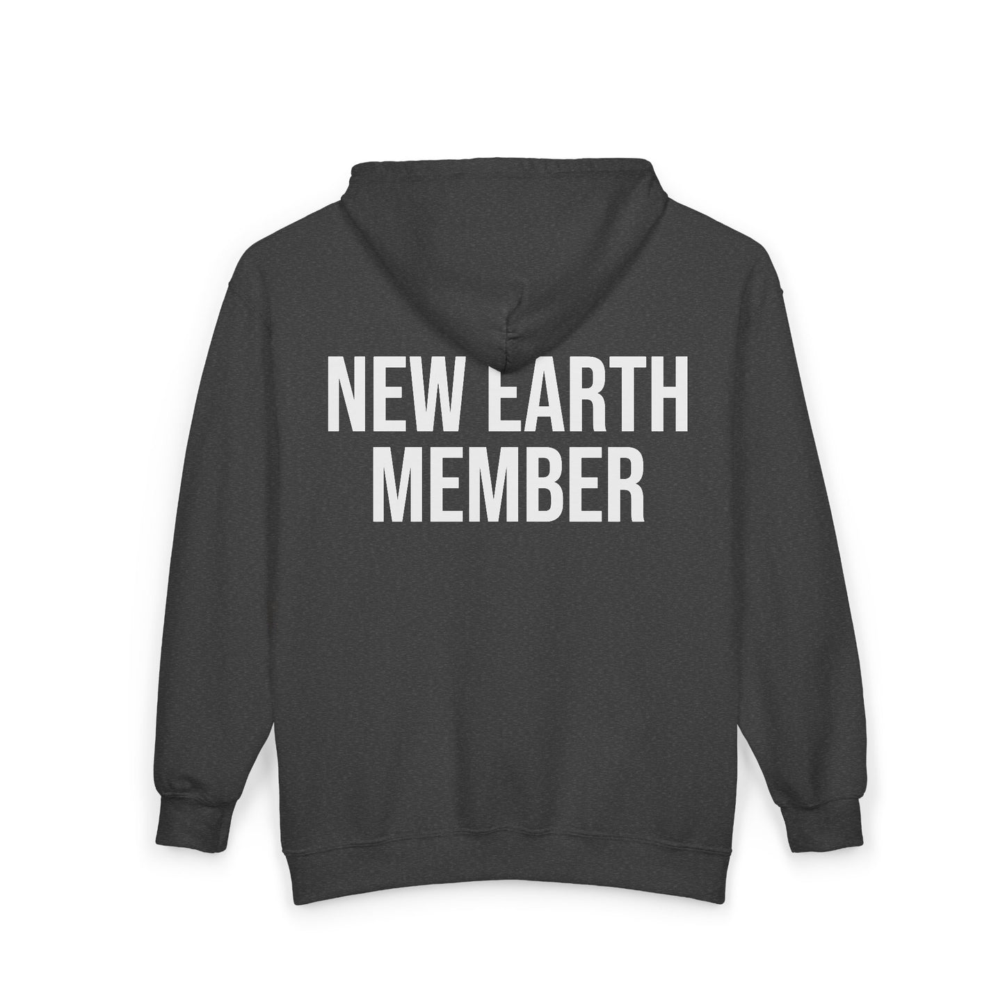NEW EARTH MEMBER | HELLO SOUL Full Zip Hooded Sweatshirt