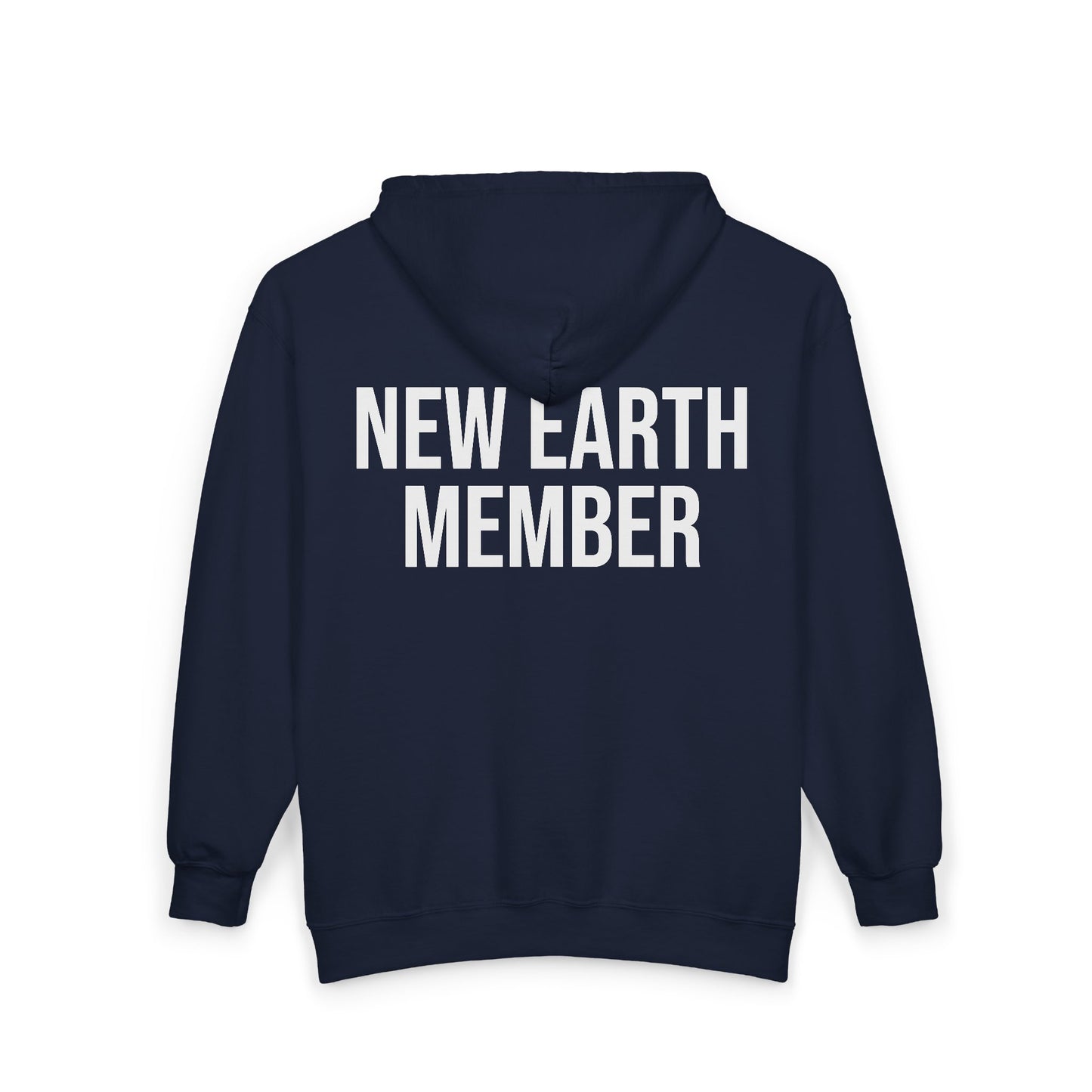 NEW EARTH MEMBER | HELLO SOUL Full Zip Hooded Sweatshirt