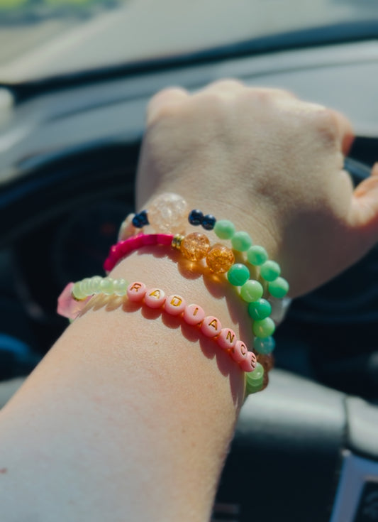 COURAGE | HELLO SOUL Beads, Adult Teddy Bear Equivalent, Prayer Beads, For Anxiety